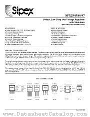 SPX2945 datasheet pdf Sipex Corporation