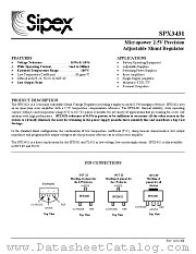 SPX3431M datasheet pdf Sipex Corporation