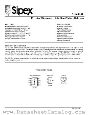 SPX4041AM-2 datasheet pdf Sipex Corporation