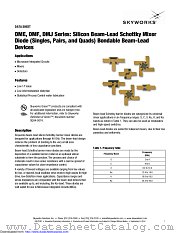 DMF2822-000 datasheet pdf Skyworks Solutions