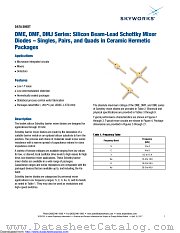 DME2283-221 datasheet pdf Skyworks Solutions