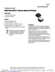 SMP1302-087LF datasheet pdf Skyworks Solutions