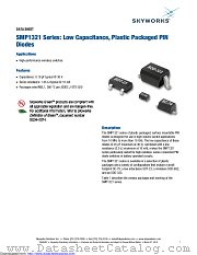 SMP1321-079LF datasheet pdf Skyworks Solutions