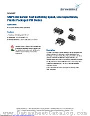 SMP1340-040LF datasheet pdf Skyworks Solutions