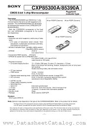 CXP85300A datasheet pdf SONY