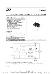 VN03SP13TR datasheet pdf ST Microelectronics