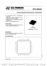 STV1389AQ datasheet pdf ST Microelectronics