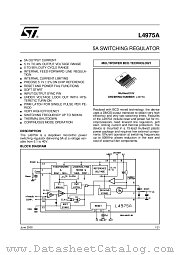 L4975A datasheet pdf ST Microelectronics