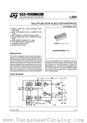 L584 datasheet pdf ST Microelectronics