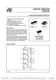 L6221AD datasheet pdf ST Microelectronics