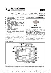 L6280 datasheet pdf ST Microelectronics
