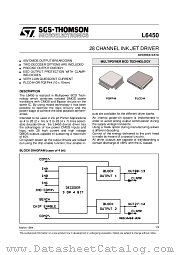 L6450 datasheet pdf ST Microelectronics