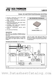 L6515 datasheet pdf ST Microelectronics
