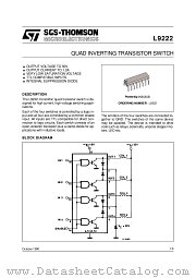 L9222 datasheet pdf ST Microelectronics