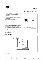 L9700D datasheet pdf ST Microelectronics