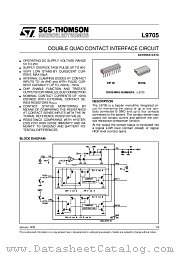 L9705D datasheet pdf ST Microelectronics