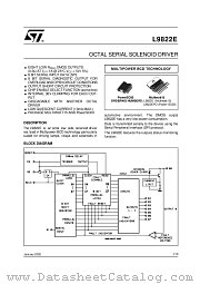 L9822EPD datasheet pdf ST Microelectronics