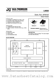 L9930 datasheet pdf ST Microelectronics