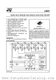 L9947 datasheet pdf ST Microelectronics