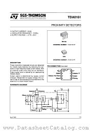 TDA0161 datasheet pdf ST Microelectronics