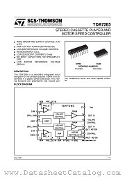 TDA7285D datasheet pdf ST Microelectronics