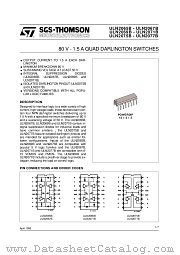 ULN2067B datasheet pdf ST Microelectronics