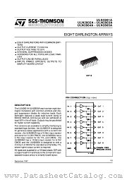ULN2802A datasheet pdf ST Microelectronics