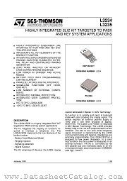 L3234 datasheet pdf ST Microelectronics