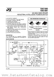 TDE1890V datasheet pdf ST Microelectronics