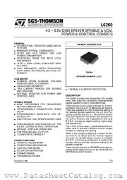L6260 datasheet pdf ST Microelectronics