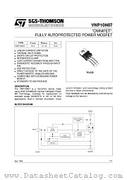 VNP10N07 datasheet pdf ST Microelectronics