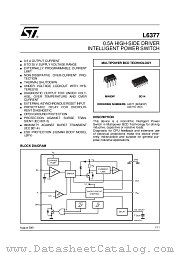 L6377D datasheet pdf ST Microelectronics