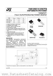 VNP10N07FI datasheet pdf ST Microelectronics