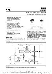L6569 datasheet pdf ST Microelectronics