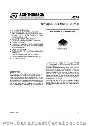 L6246 datasheet pdf ST Microelectronics