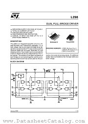 L298P datasheet pdf ST Microelectronics