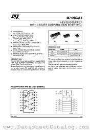 M74HC365TTR datasheet pdf ST Microelectronics