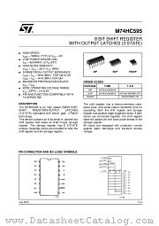 M74HC595TTR datasheet pdf ST Microelectronics