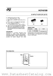 HCF4078BEY datasheet pdf ST Microelectronics