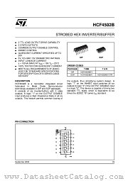 HCF4502BM1 datasheet pdf ST Microelectronics