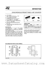 M74HCT160M1R datasheet pdf ST Microelectronics