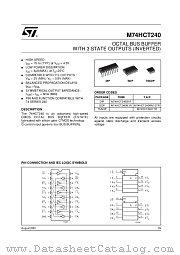 M74HCT240TTR datasheet pdf ST Microelectronics