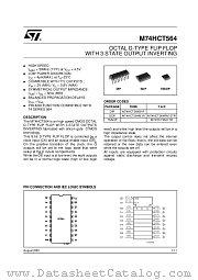 M74HCT564TTR datasheet pdf ST Microelectronics