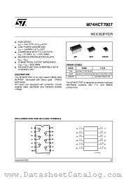 M74HCT7007RM13TR datasheet pdf ST Microelectronics