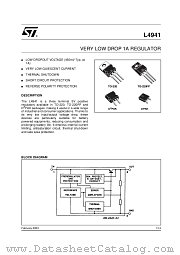 L4941BP datasheet pdf ST Microelectronics