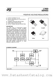 L7805CD2T datasheet pdf ST Microelectronics