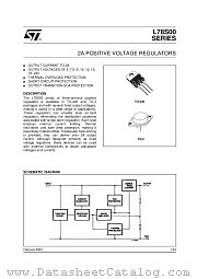 L78S15CV datasheet pdf ST Microelectronics