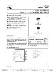 LF253D datasheet pdf ST Microelectronics