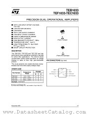 TEF1033N datasheet pdf ST Microelectronics