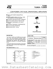 TL062IN datasheet pdf ST Microelectronics